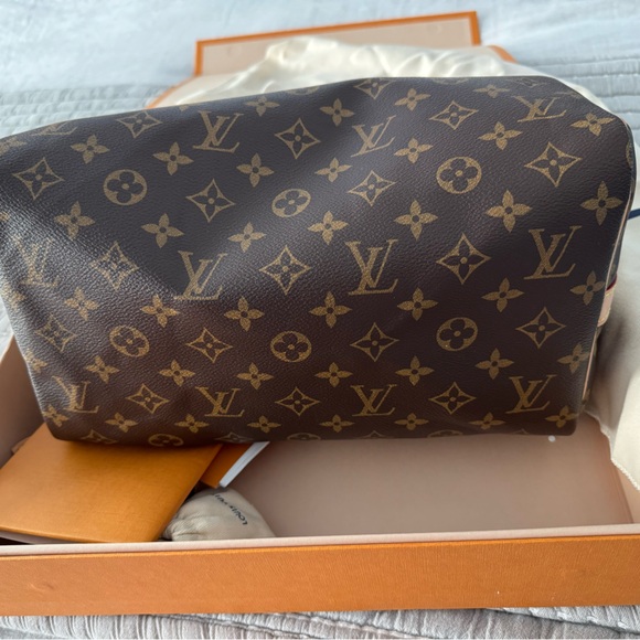 Louis Vuitton monogram speedy bandouliere 30 - Picture 6 of 14